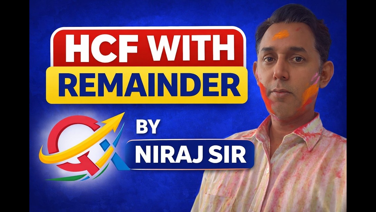 MATHS WITH NIRAJ SIR