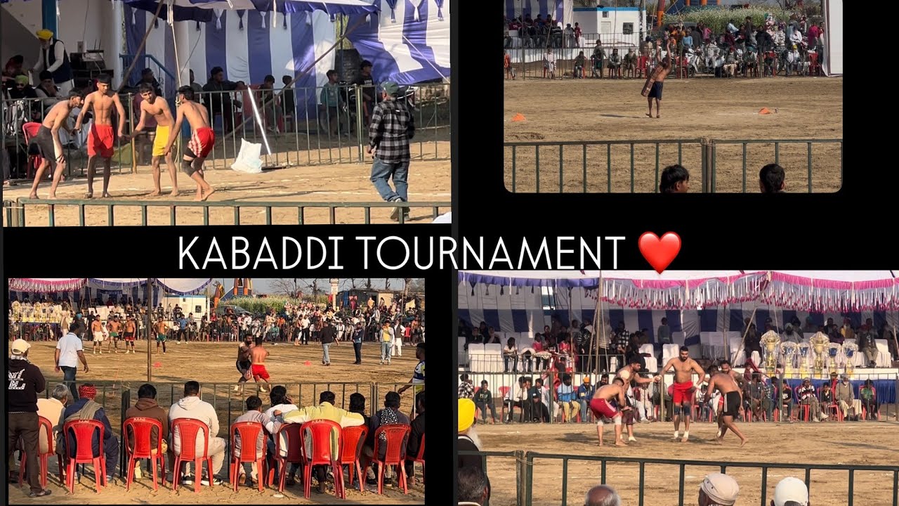 Kabaddi tournament ❤️