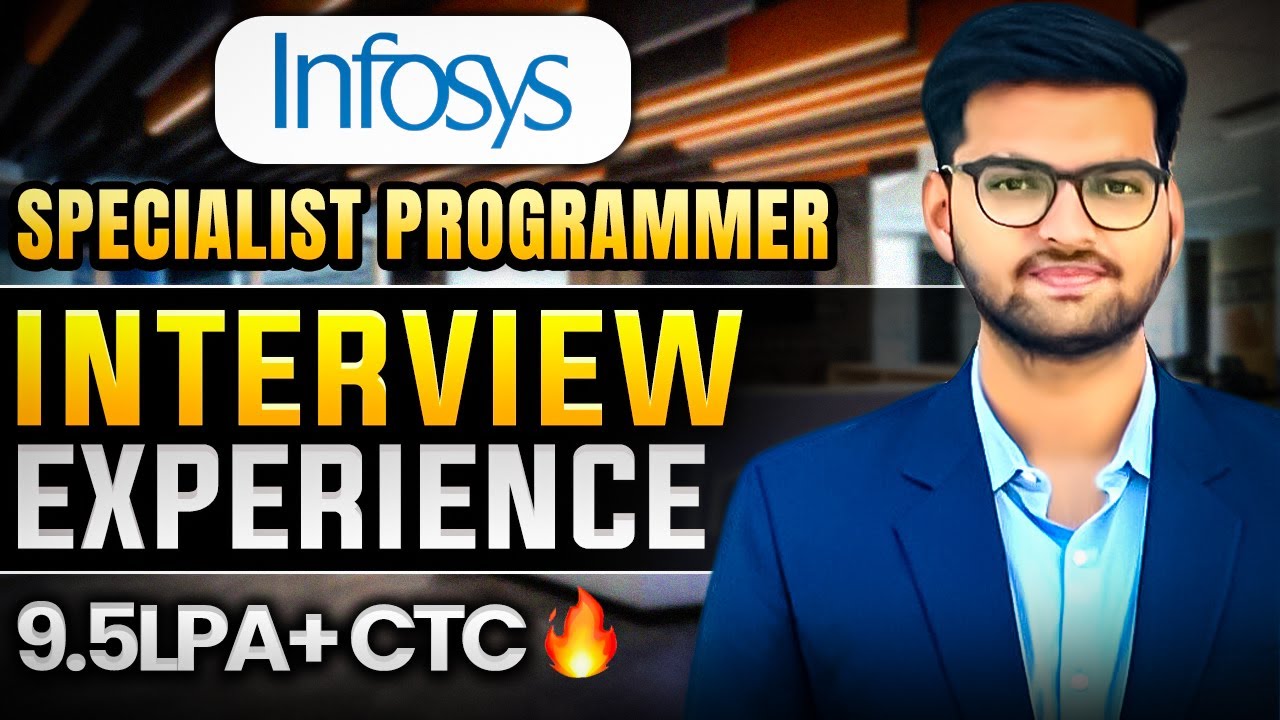 Infosys Specialist Programmer Interview Experience | Complete Strategy🔥