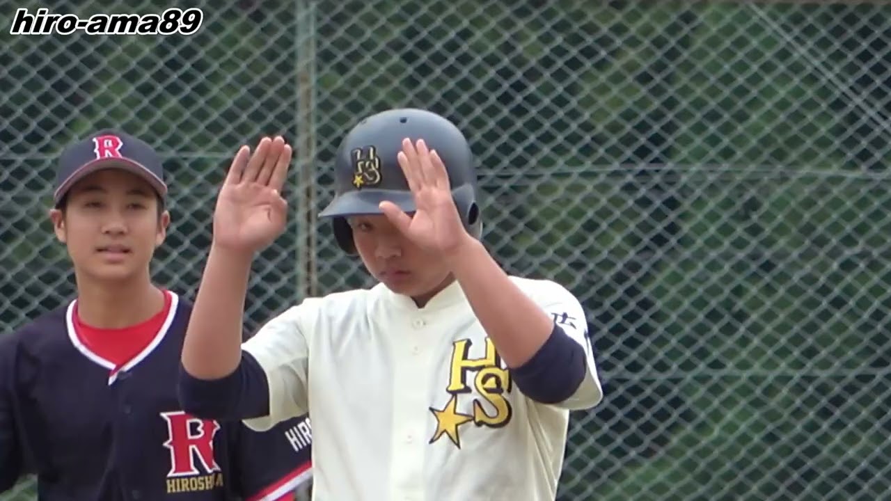 《中学軟式》【ダイジェスト】　広島ＲＥⅩ 対 広島スターズ　《全日本・広島県西部地区予選》