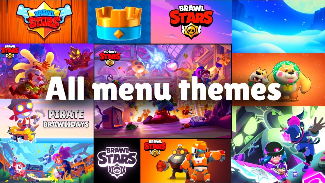 *NEW* Brawl Stars - All Music in Lobby (2017-2020) | All Menu Music/ All Menu Themes/ All Theme Song