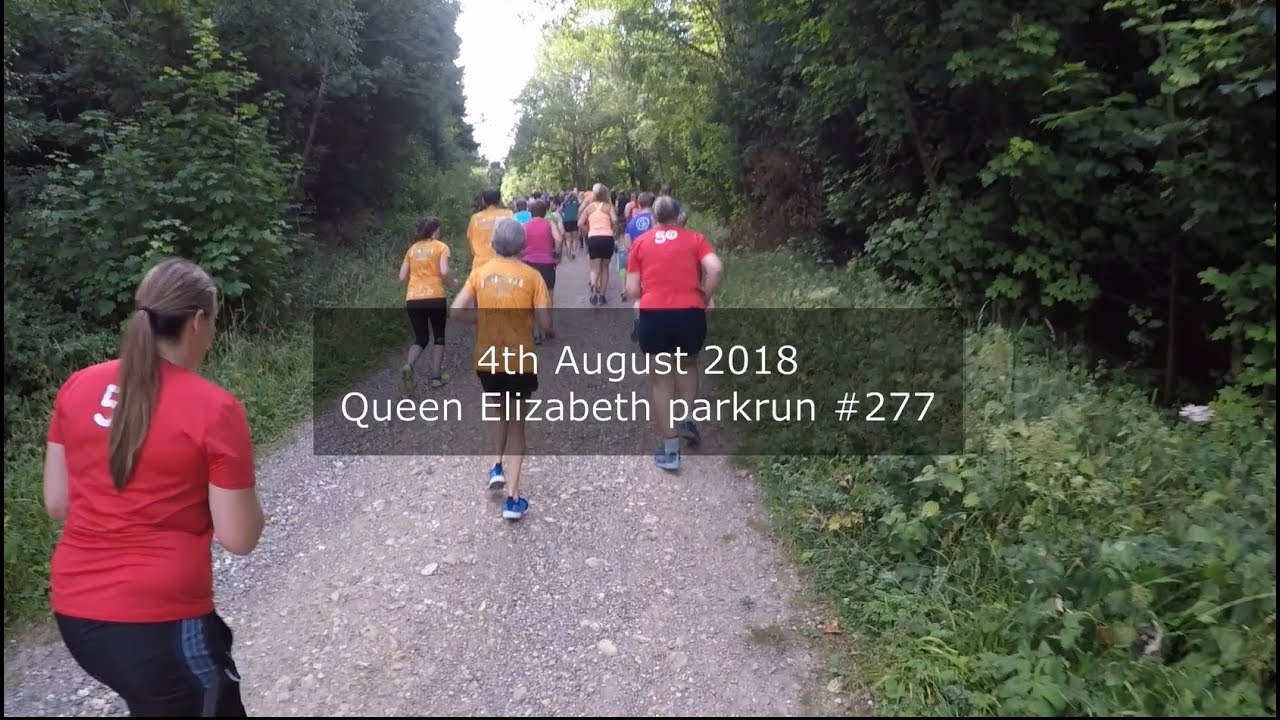 Queen Elizabeth parkrun #277 - August 4th 2018 (fast)