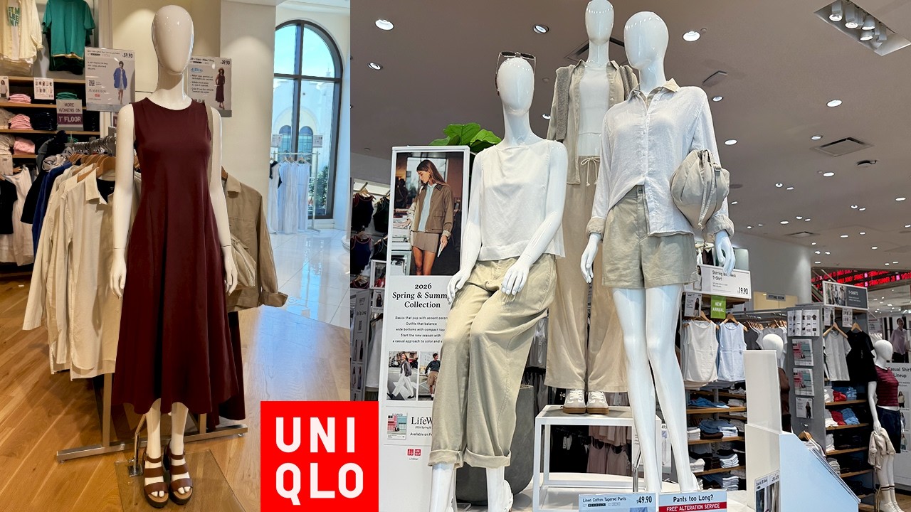 🌹 UNIQLO NEW SPRING-SUMMER 2026 ARRIVALS 🤍 TIMELESS ELEGANT FASHION