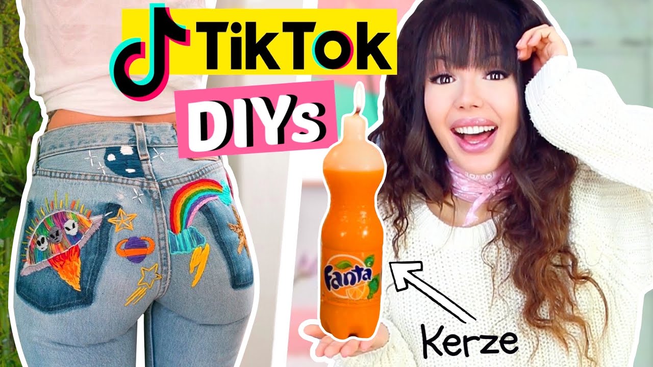 Virale DIY's von TIK TOK ausprobieren ✂️| ViktoriaSarina