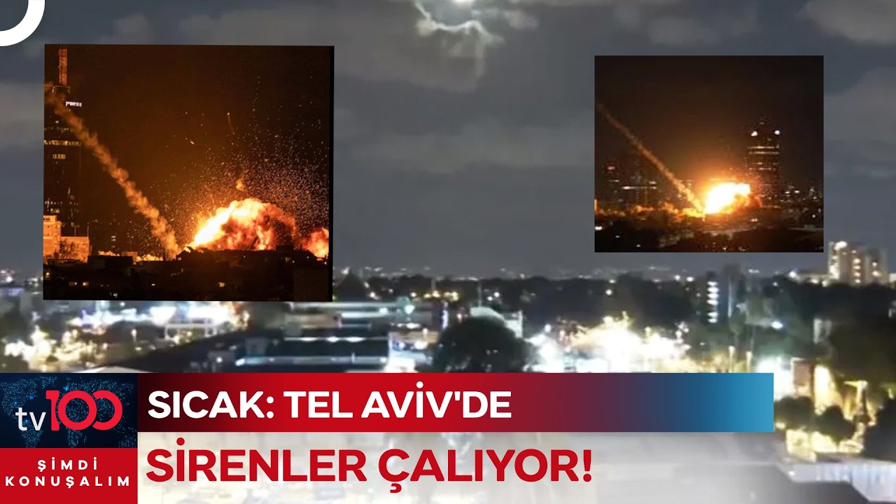 Tel Aviv'de Halk Sığınaklara Mı Kaçıyor? Sirenler Üst Seviyeden Çalıyor! | Eşit Ağırlık