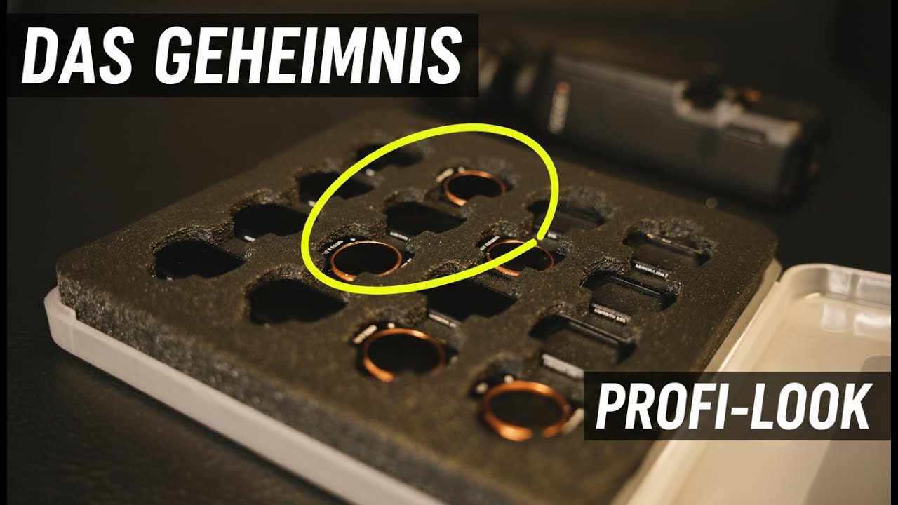Das GEHEIMNIS für professionelle Aufnahmen: Kamerafilter einfach erklärt (Beispiel Osmo Pocket 3)