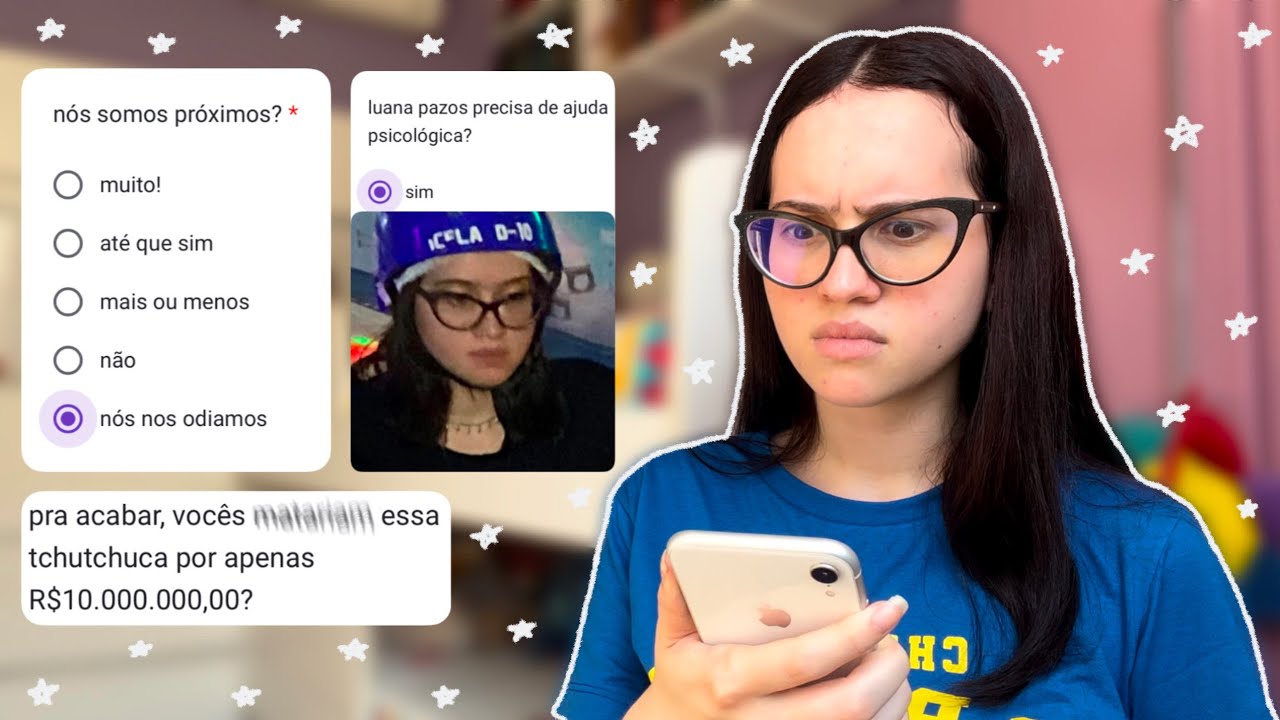 pedi para meus amigos me avaliarem e agora não tenho mais amigos