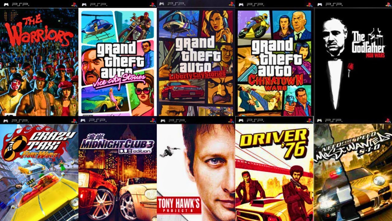 Top 25 Best PSP Open World Games For PPSSPP Android