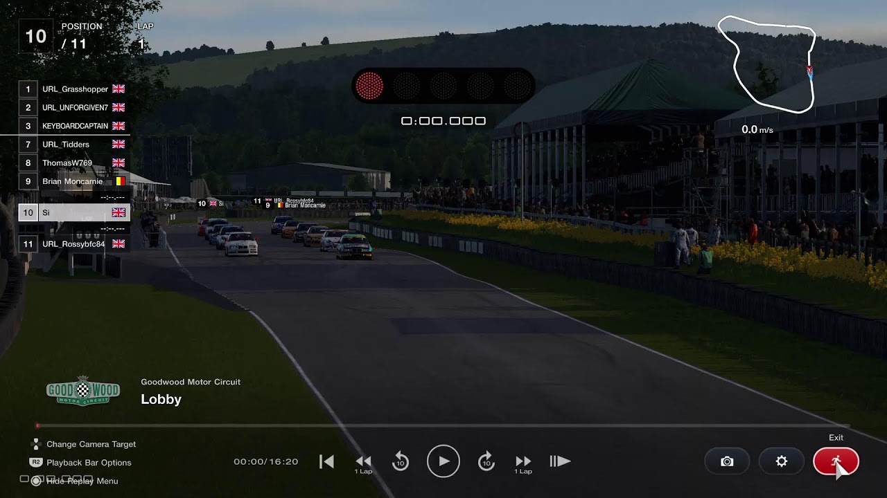 URL GT7 BTCC REPLICA RACE 1 GOODWOOD