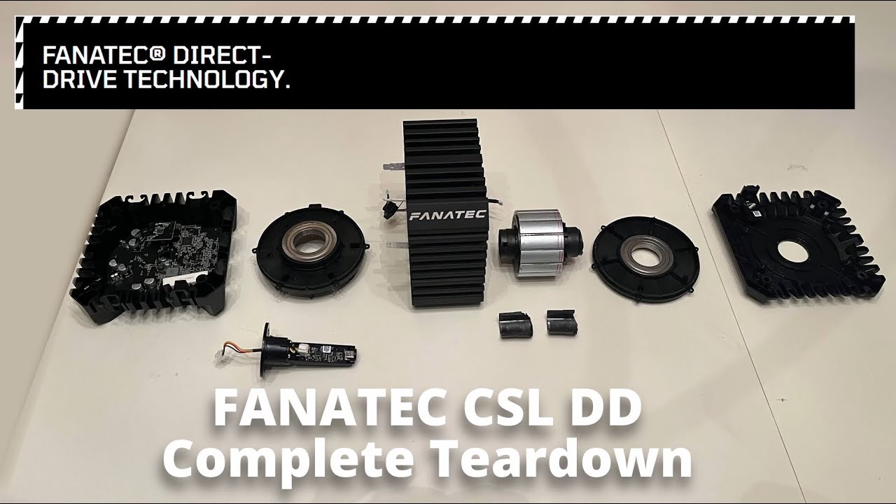 FANATEC CSL DD COMPLETE TEARDOWN