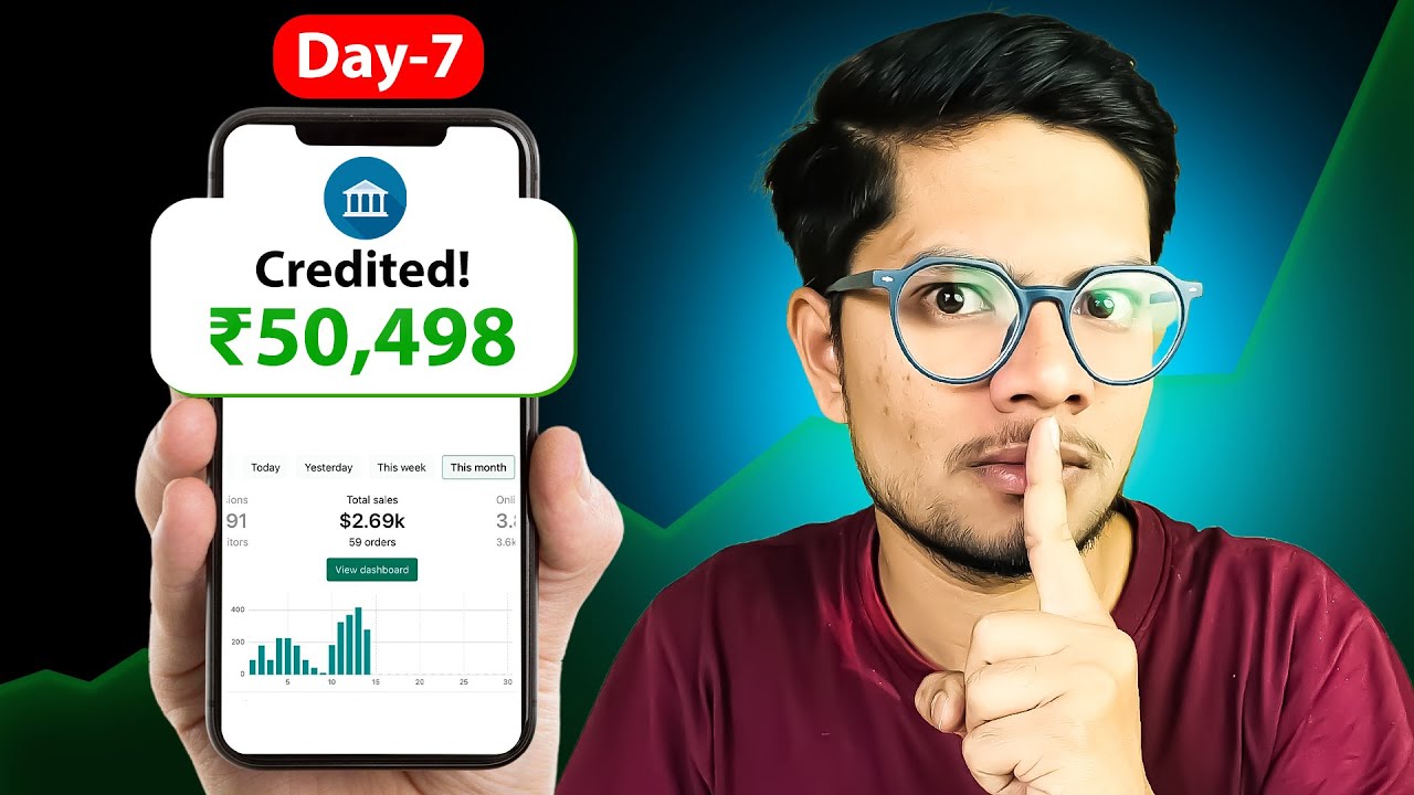 How I Made Rs.50,00@ in 7 Days (from my Phone)
