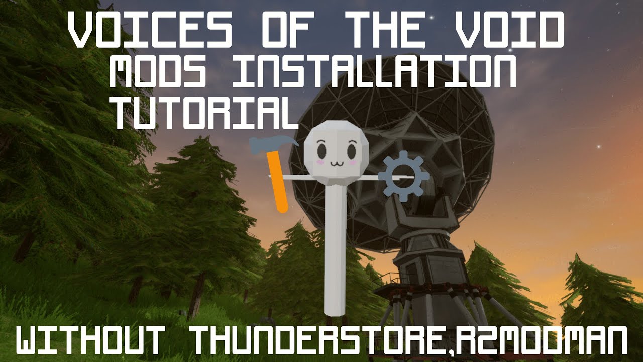 Voices of the void - Mod installing without r2modman or thunderstore app | Tutorial