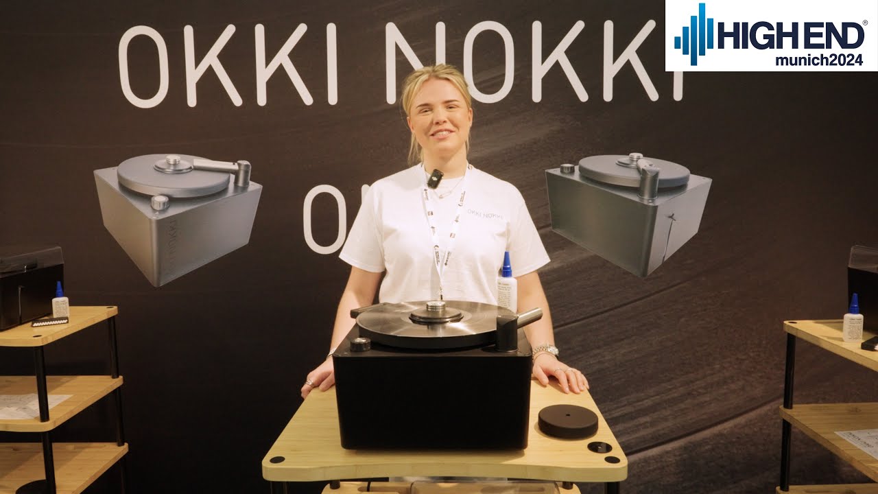Okki Nokki's Record Cleaning Machine REINVENTED! | High End Munich HiFi Show 2024!
