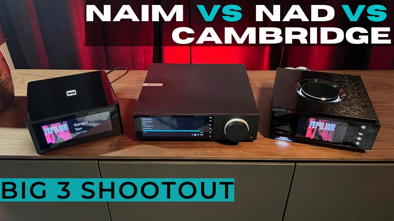 NAIM Atom против CAMBRIDGE Evo 150 против NAD M10v2 // Групповой тест