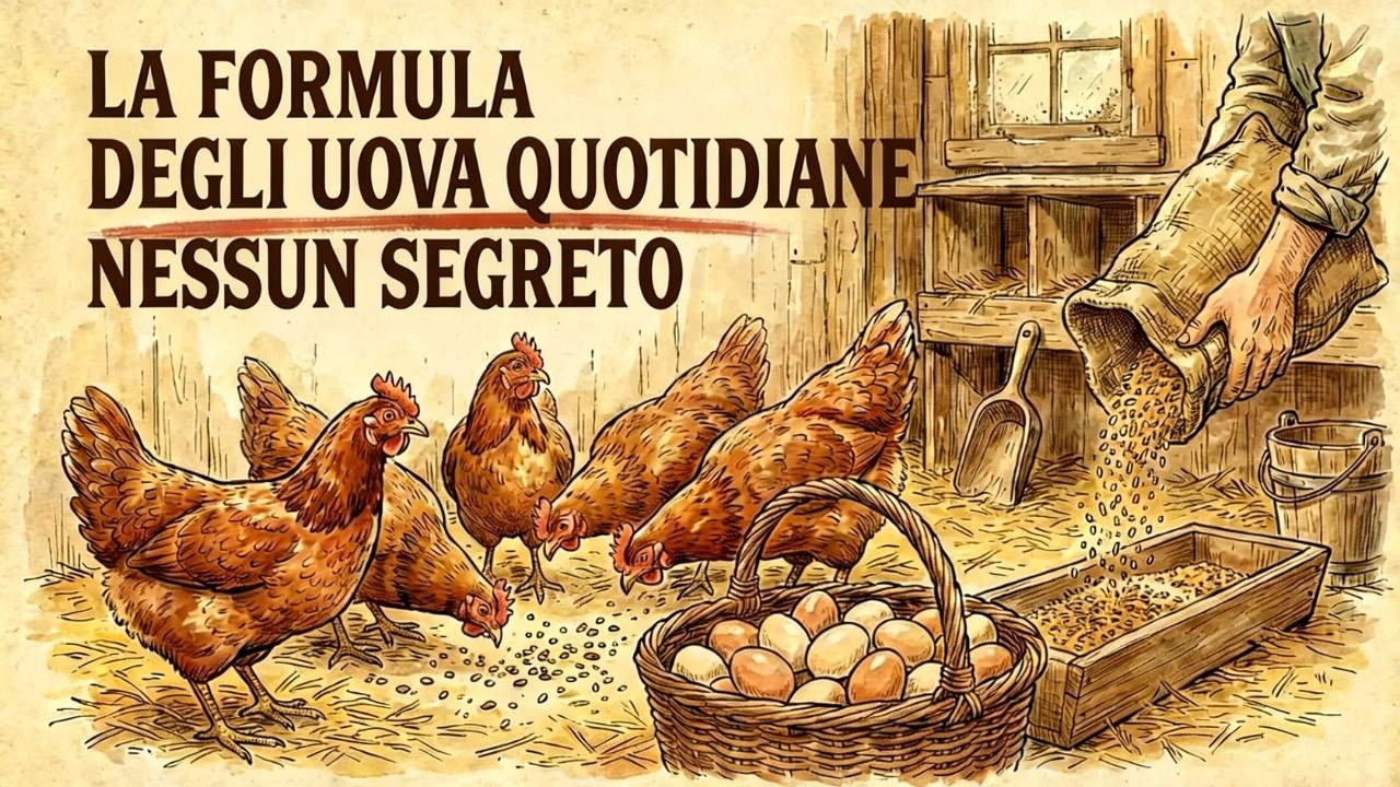 Risultato reale: le mie galline fanno uova ogni giorno con questo metodo senza mangimi costosi