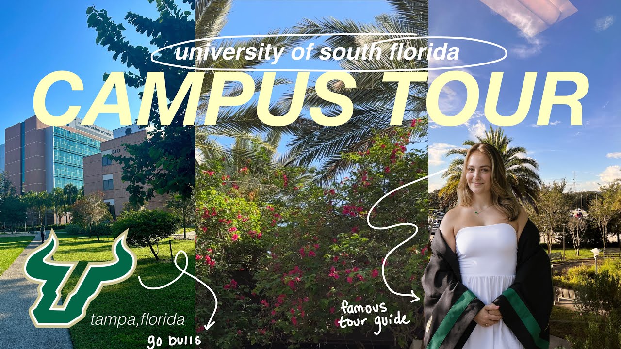 university of south florida campus tour (caitlin's version)