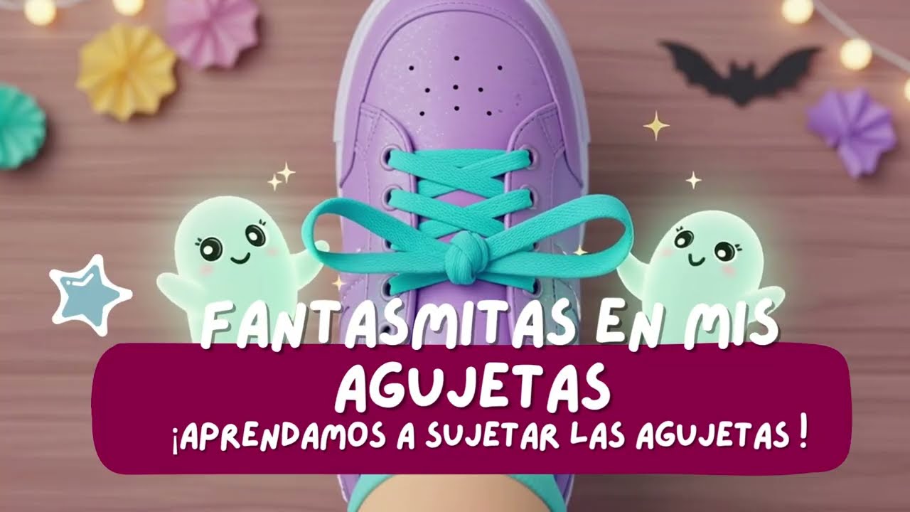 Fantasmitas en mis agujetas 👻 – Canción Infantil para Atarse los Zapatos | Susi Papelina