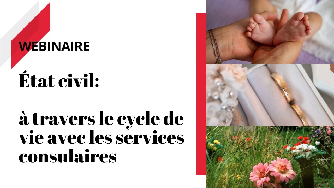 Mariage, naissance ou décès – Cas d'état civil à l'étranger | Webinaire | SwissCommunity
