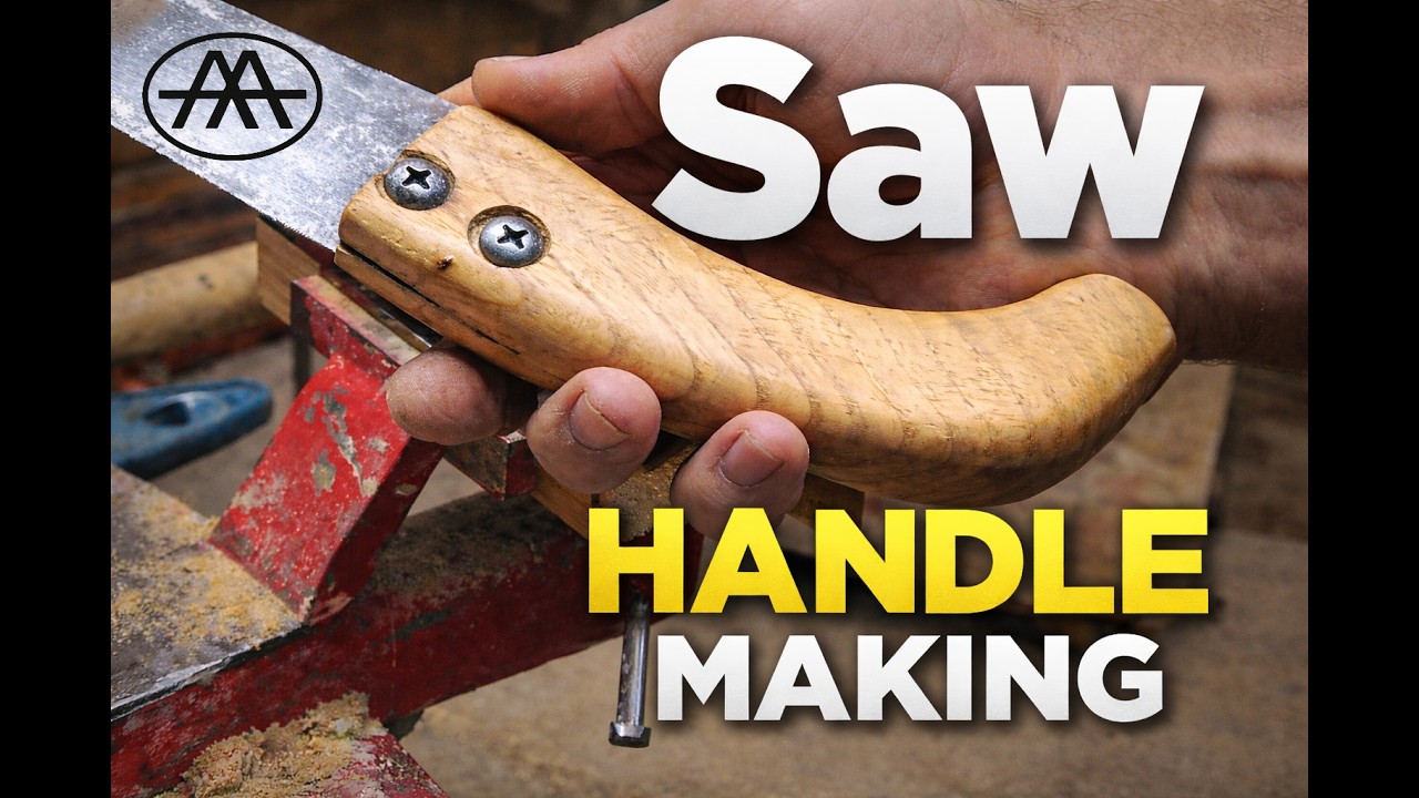 How to Make a Wooden Saw Handle? | Ahşap Testere Sapı Nasıl Yapılır?