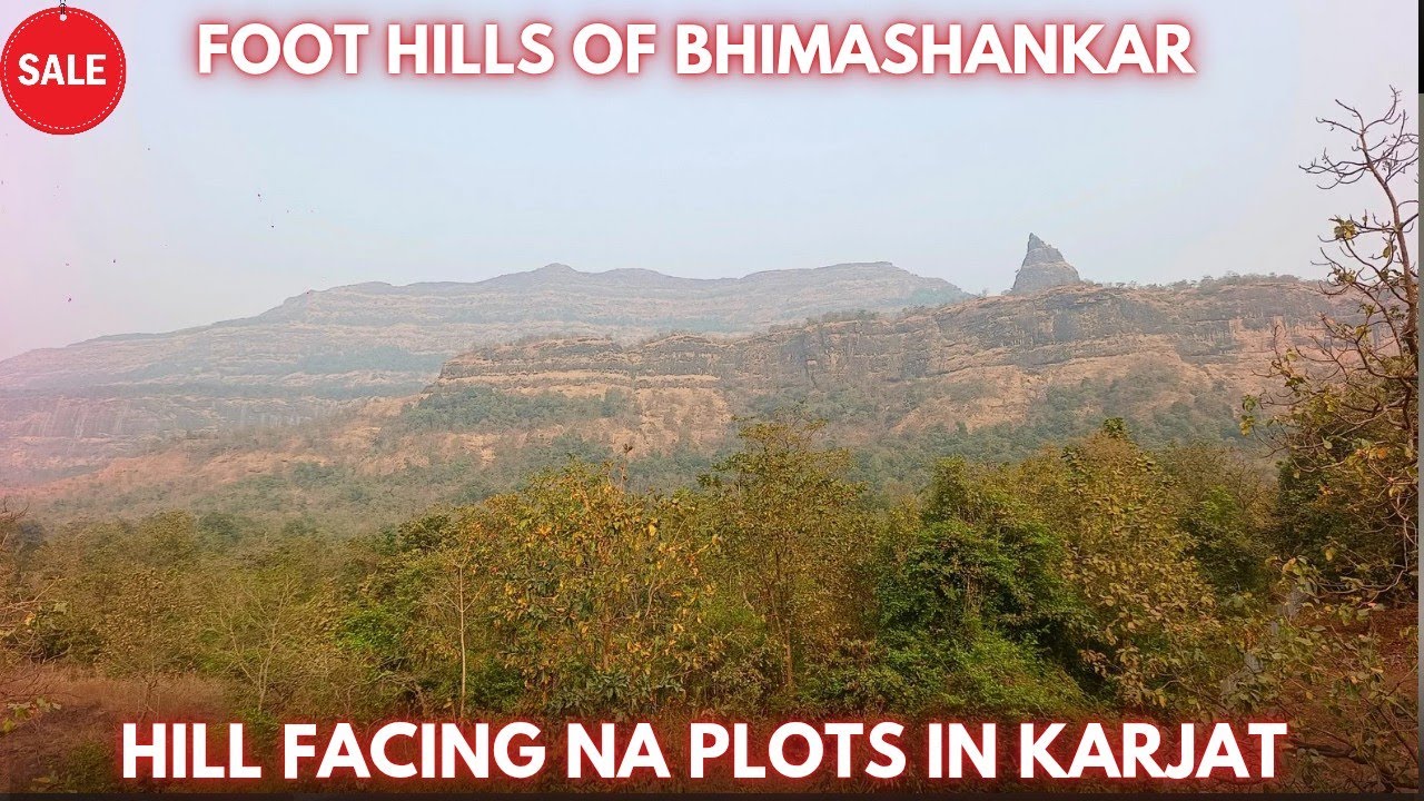Affordable NA Plots For Sale in Karjat at the Foothills of Bhimashankar | Hill Facing Plots 