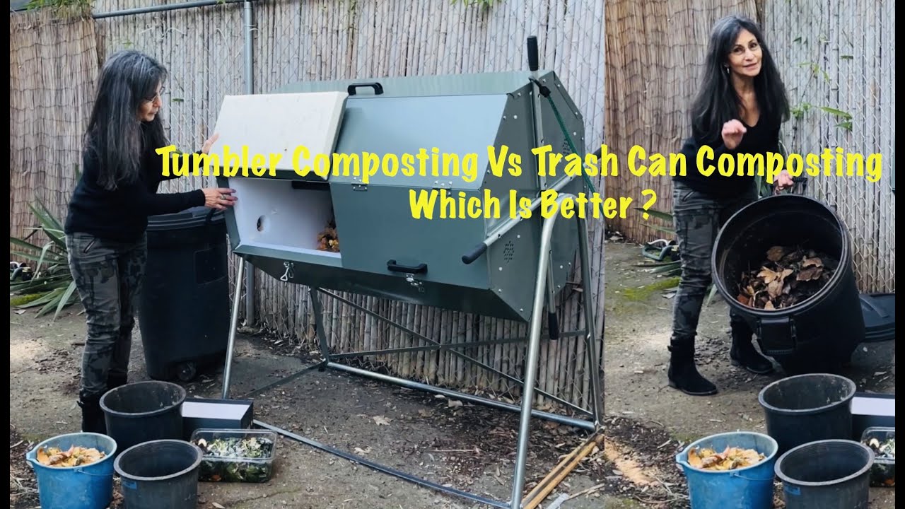 Tumbler Composting Vs Trash Can Composting | Which Is Better?