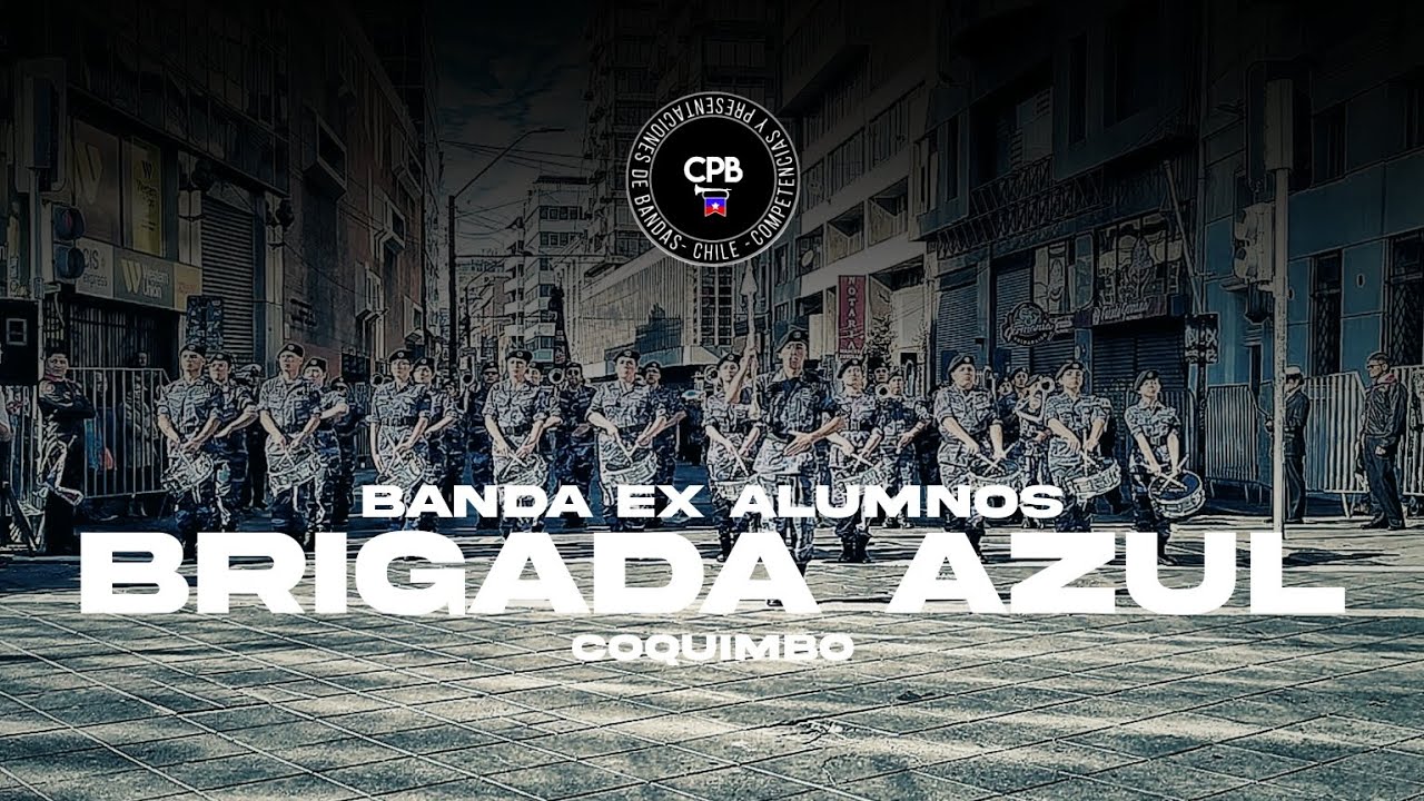 Banda de ex alumnos Brigada Azul | Desfile Sotomayor 2024