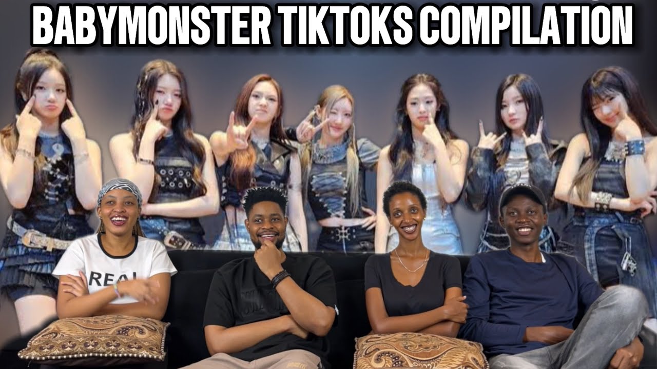 Our Reaction To BABYMONSTER Tiktoks Compilation For @k-popR3actions