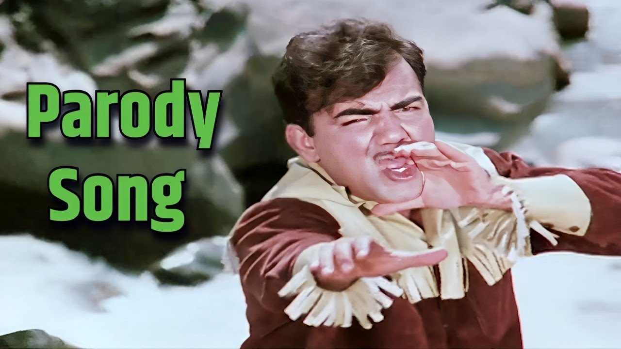 चाहे कोई मुझे बहुत कहो 4K Mohammed Rafi, Lata Mangeshkar (Parody Song) Mehmood & Aruna Irani