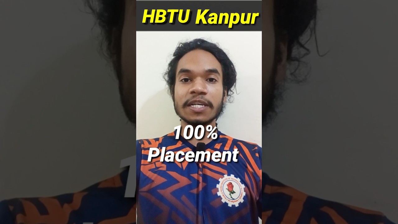 HBTU Kanpur 100% Placements || HBTU Kanpur Cut Off || HBTU Kanpur Placements #shorts #hbtukanpur