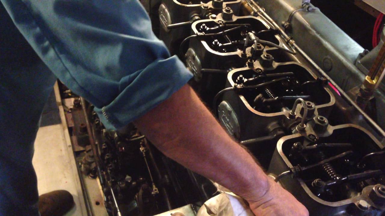 Gardner 6L3B running on one cylinder