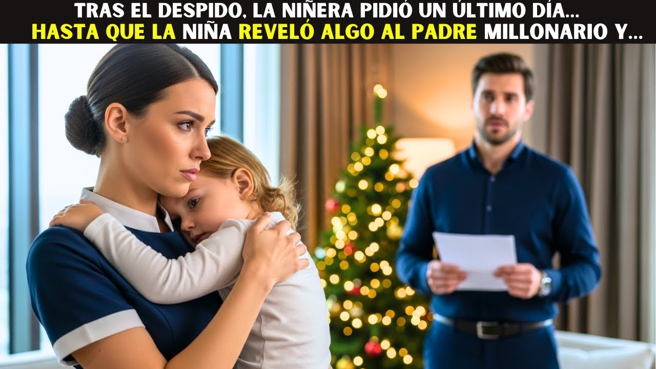 Tras el despido, la niñera pidió un último día… hasta que la niña reveló algo al padre millonario y…