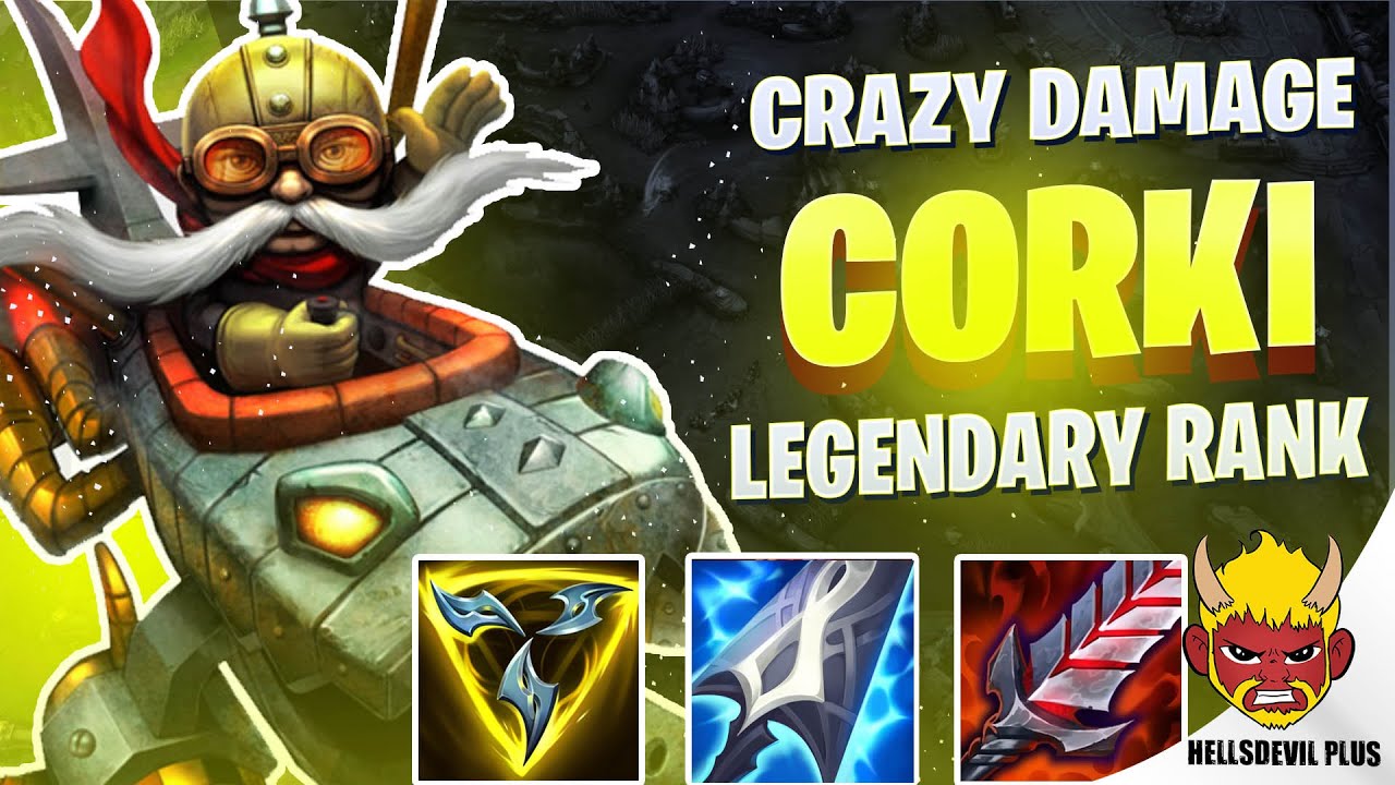 CRAZY Corki Damage LATE GAME! - Wild Rift HellsDevil Plus Gameplay