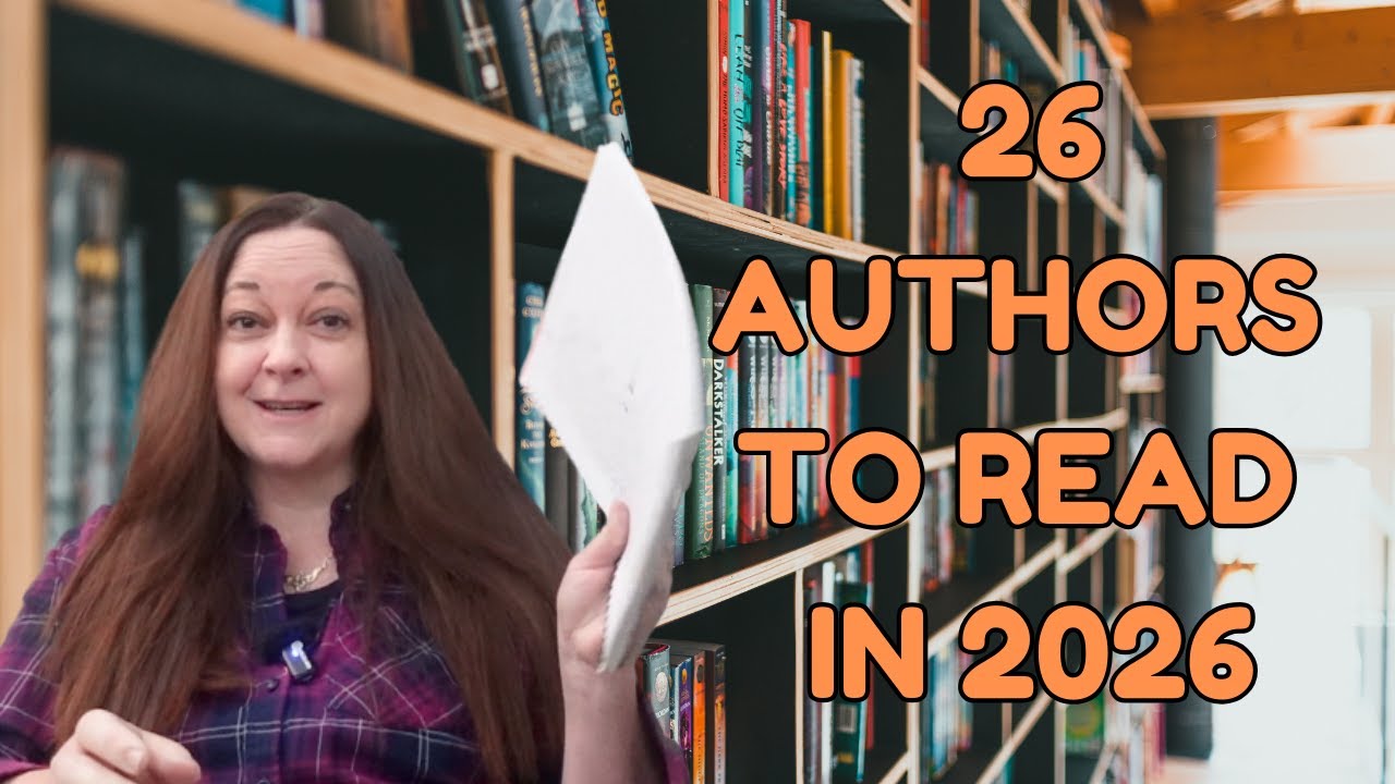 My 26 must read authors for 2026... will I get to them all??