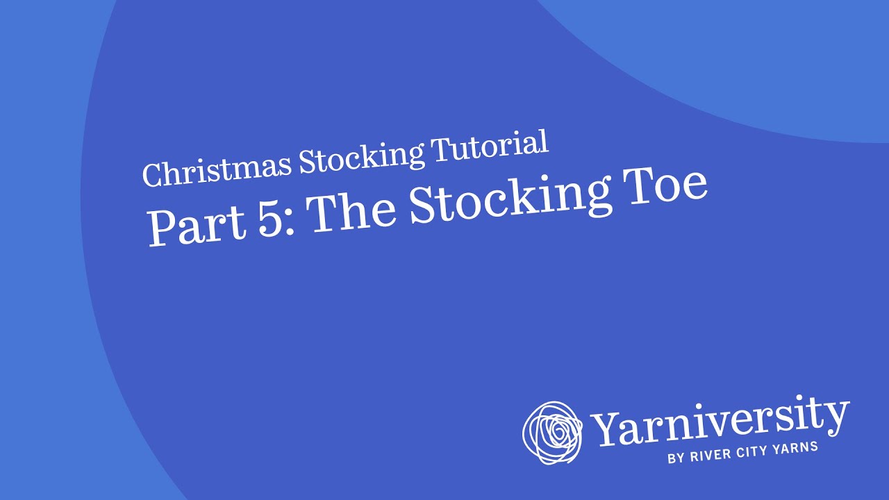Christmas Stocking Toe (Section 5)