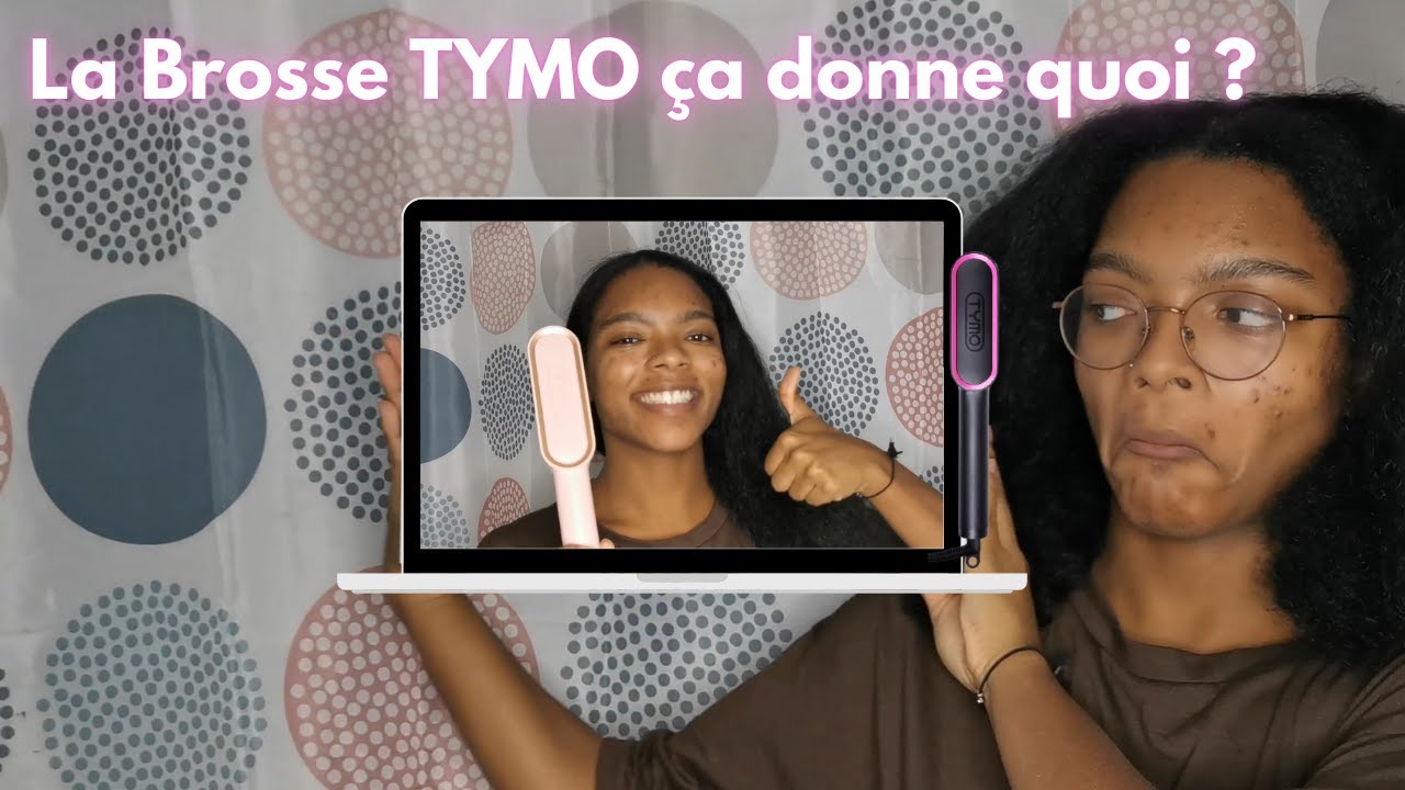 BROSSE LISSANTE TYMO RING HAIR STRAIGHTENING BRUSH | Hairstyle n°9