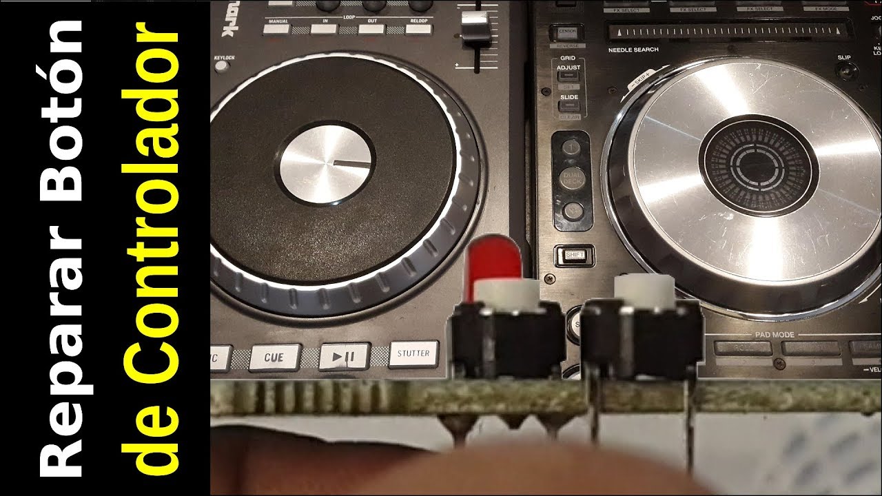 Reparar Botón de Controlador (Play / Pausa / Tact Switch)