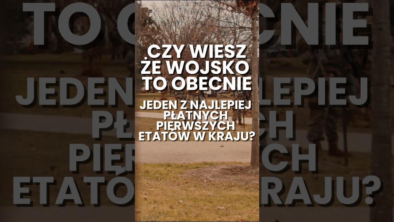 Wojsko 2026: Sprawdź aktualne stawki i przywileje! #wojsko #armia #żołnierze #powołanie