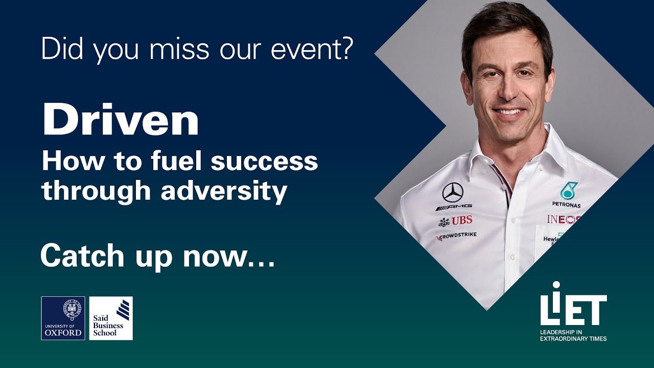 Leadership in Extraordinay Times S4E4: Driven: How to fuel success through adversity