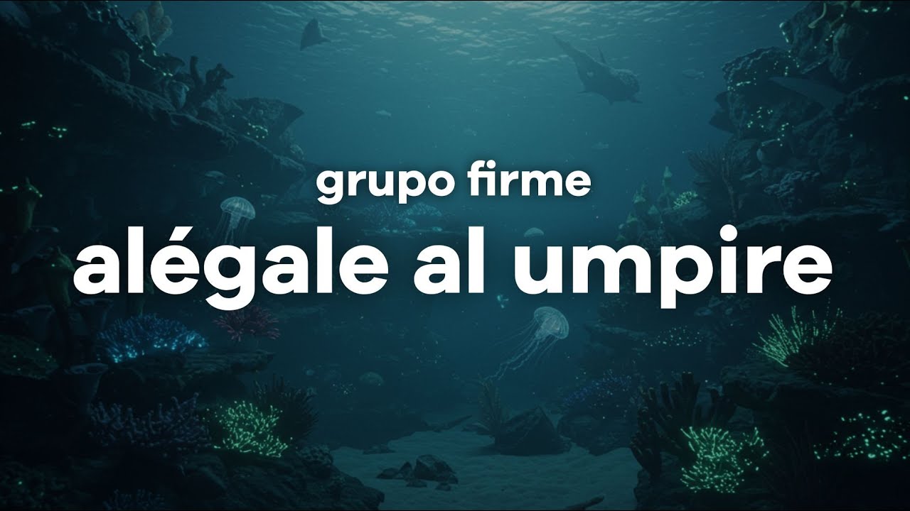 Grupo Firme – Alégale Al Umpire (Letra/Lyrics)