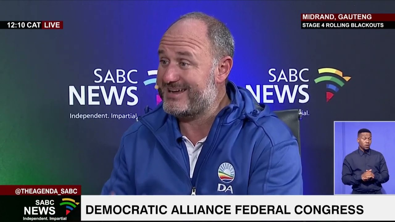 DA Federal Congress | Nelson Mandela Bay mayor Retief Odendaal