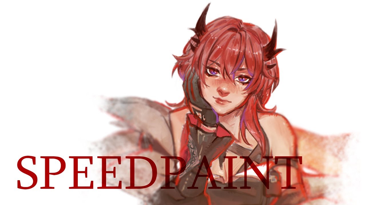 [Speedpaint] Arknights: Endfield Laevatain