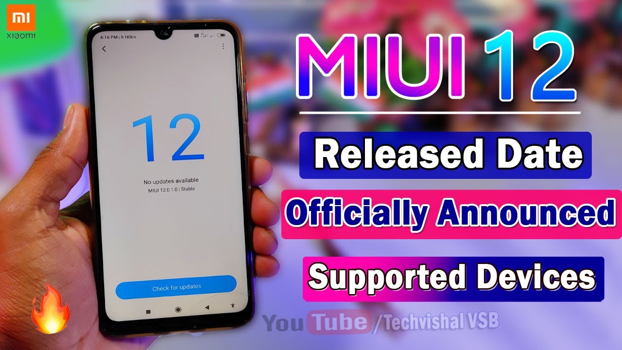 MIUI 12 - Official Announced in India | MIUI 12 Official Update | MIUI 12 Features Coming in 2020
