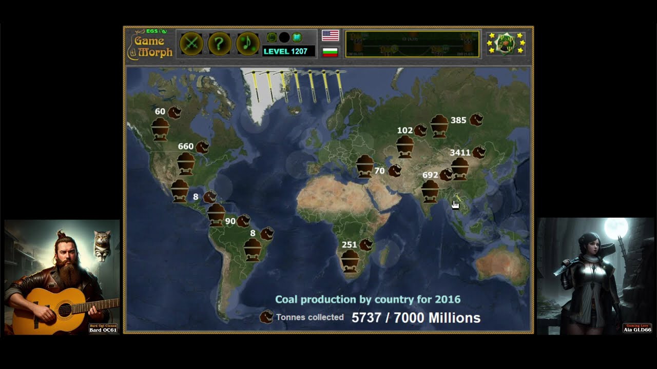 Top 10 Coal Producers 2016 🌍🧩🎓 Fun Geography Homework (Education Games)