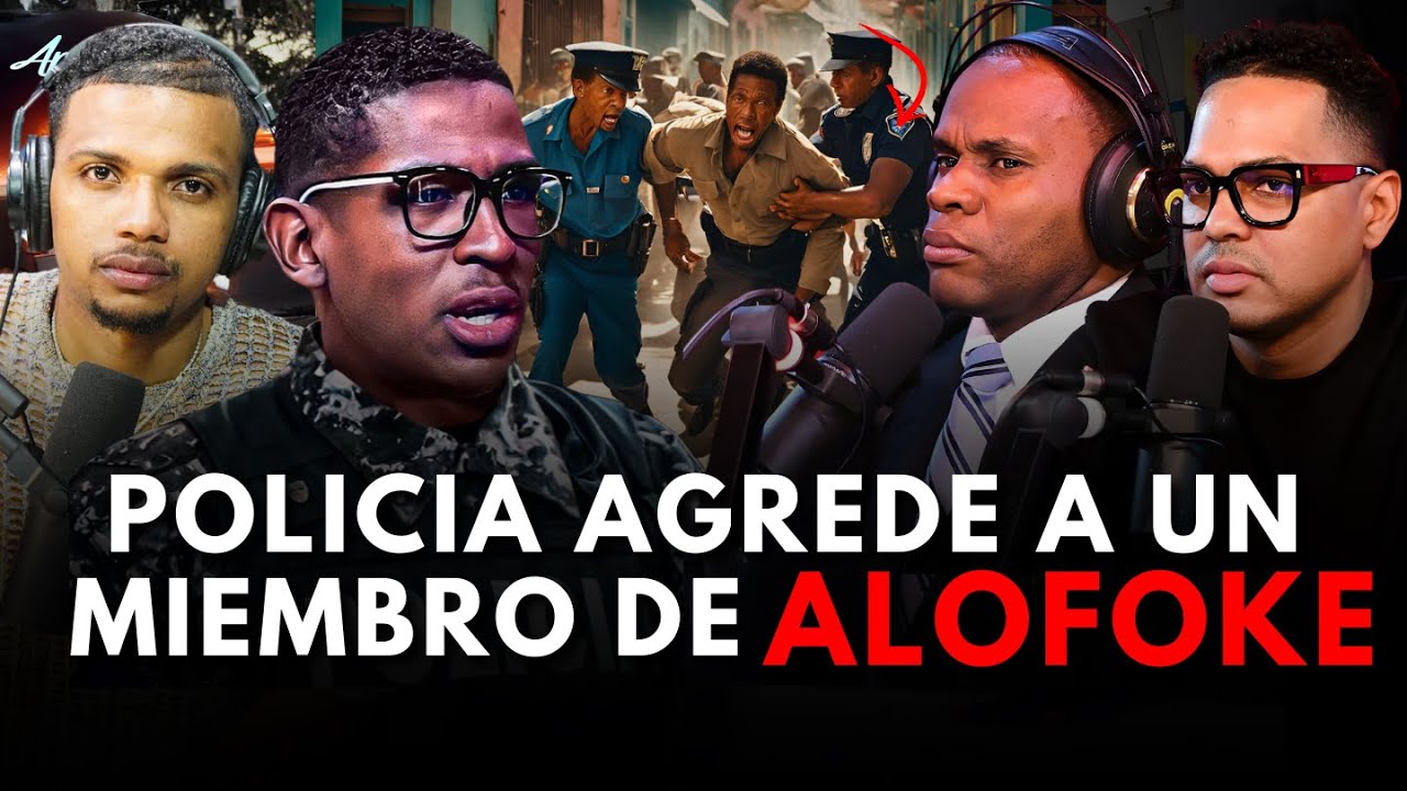 POLICÍA G0LPE4 A MIEMBRO DE ALOFOKE ¿Hasta cuándo los abusos policiales?