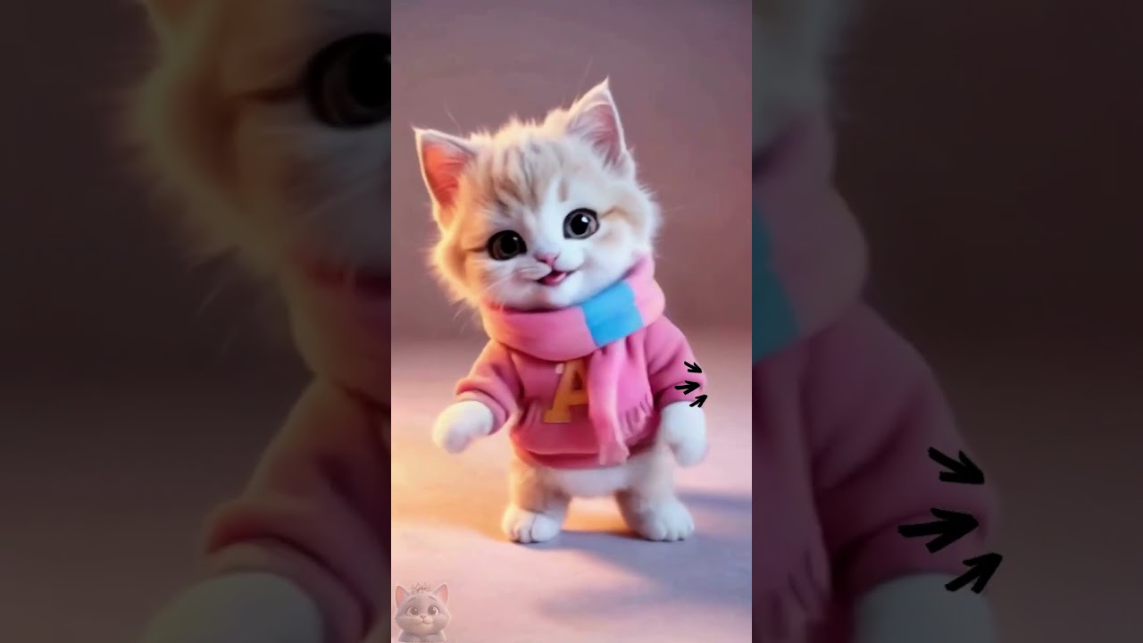 🐱🎤 Gatinho Fofo Dan&ccedil;ando 