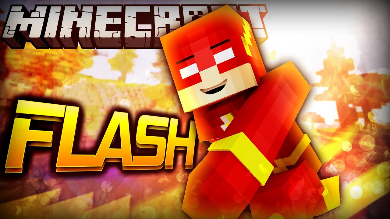 Minecraft 100+ MPH FLASH PARKOUR RACE with Vikkstar