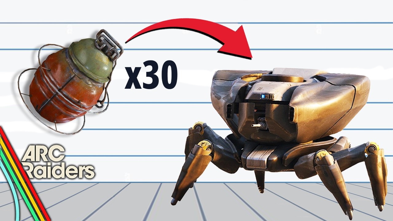 Destruyendo Arc SOLO con Granadas de Impacto