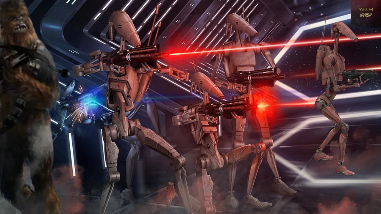 What if the Resistance Rebuilt the CIS Droid Army #starwarswhatif  #resistance #battledroids