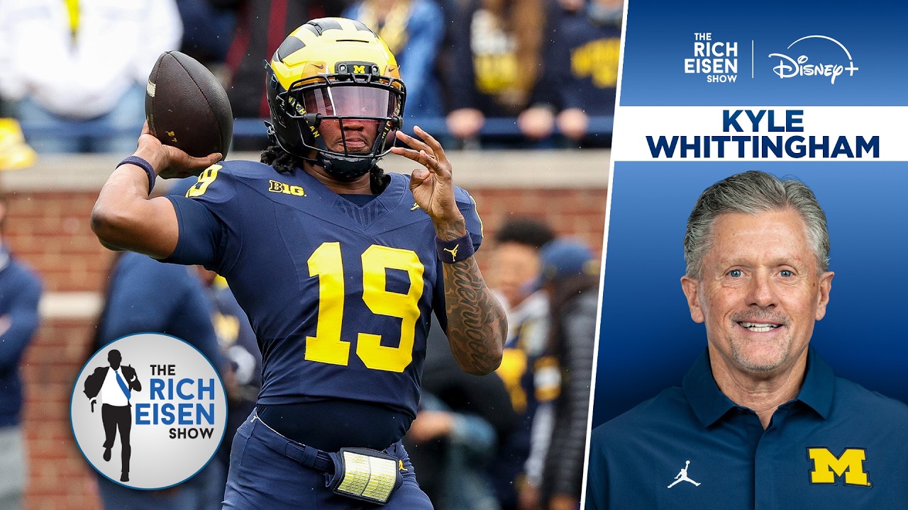 Michigan HC Kyle Whittingham's Big Expectations for Bryce Underwood This Year | The Rich Eisen Show