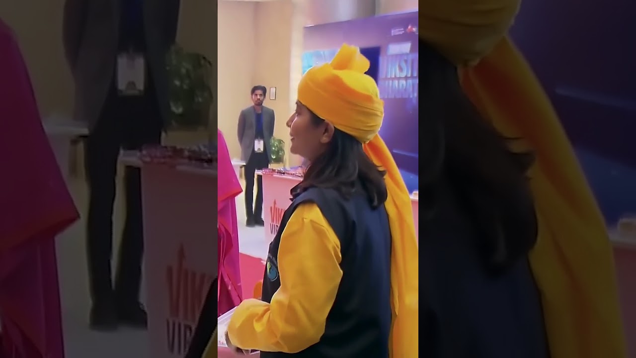 Visuals of Prime Minister Shri @narendramodi visiting the exhibition at #bjplive